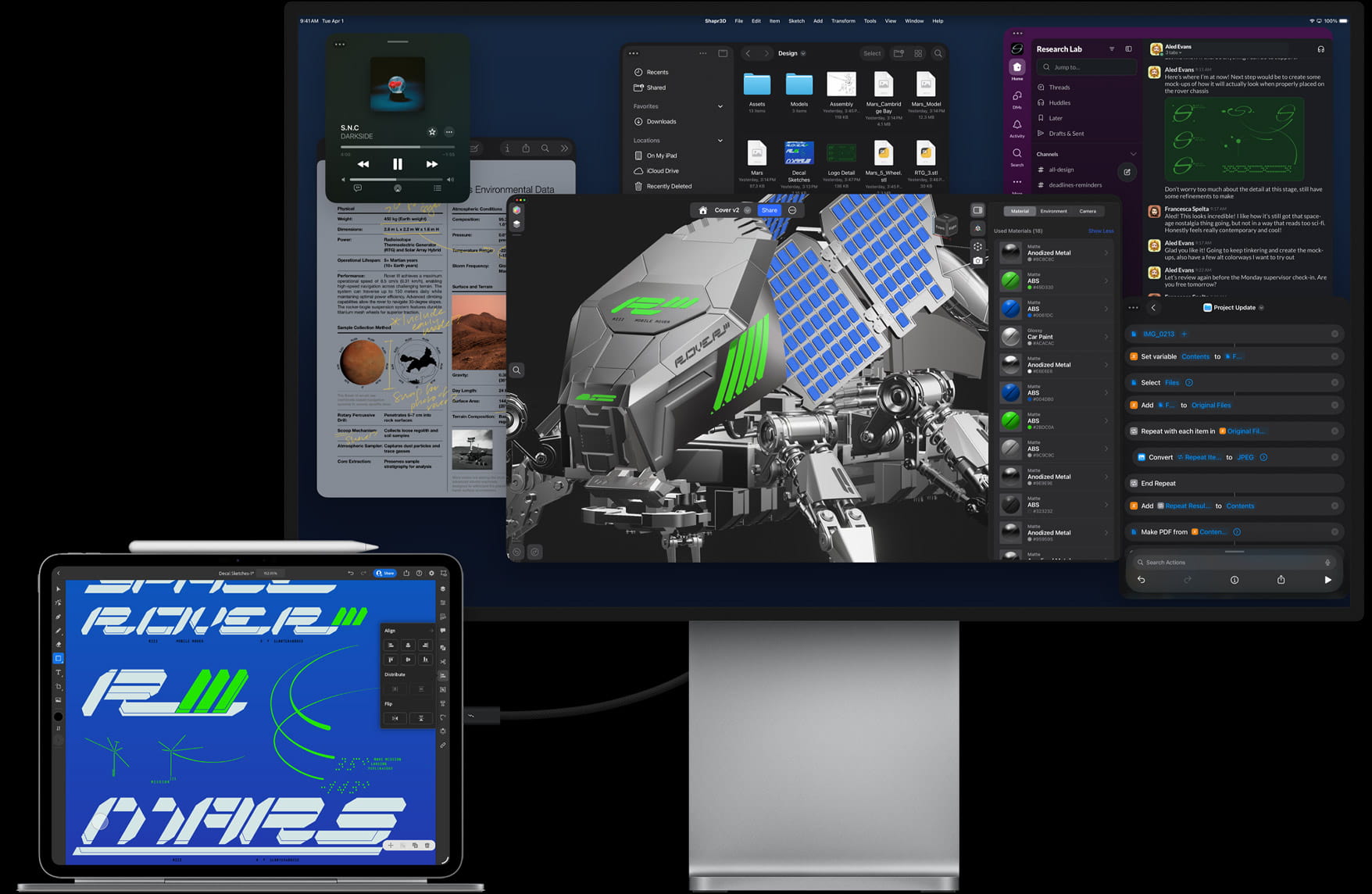 خروجی تصویر آیپد پرو m5